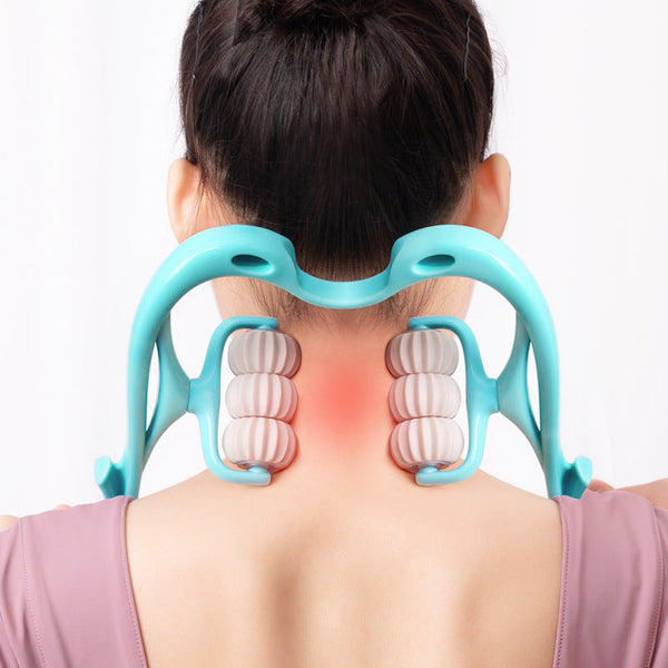 Multifunctional Six-wheel Neck Massager - Beauty Flex Nation